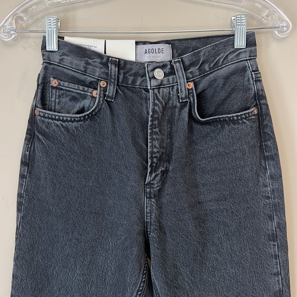 NWT Aritzia AGOLDE High Rise Vintage Boot in Percolate size 23 - Picture 5 of 11